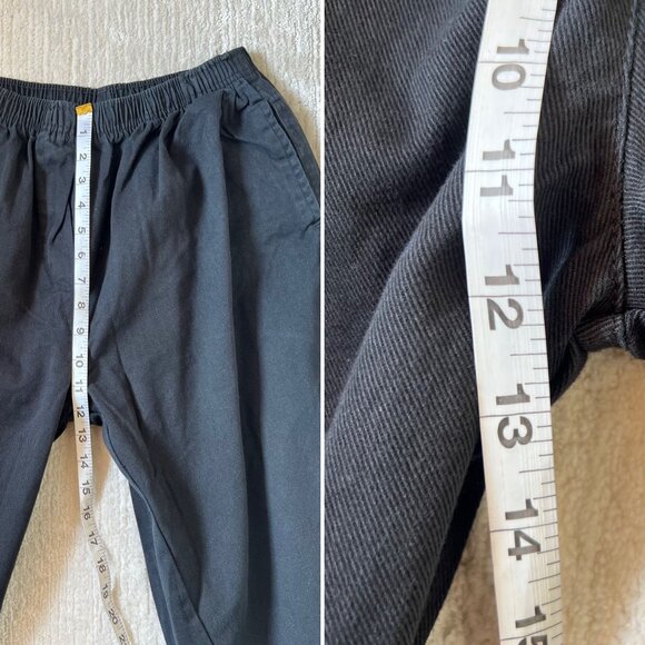 Woman Within Classic Fit Black Jeans Size 16W Pull On Cotton Pants - Picture 6 of 7